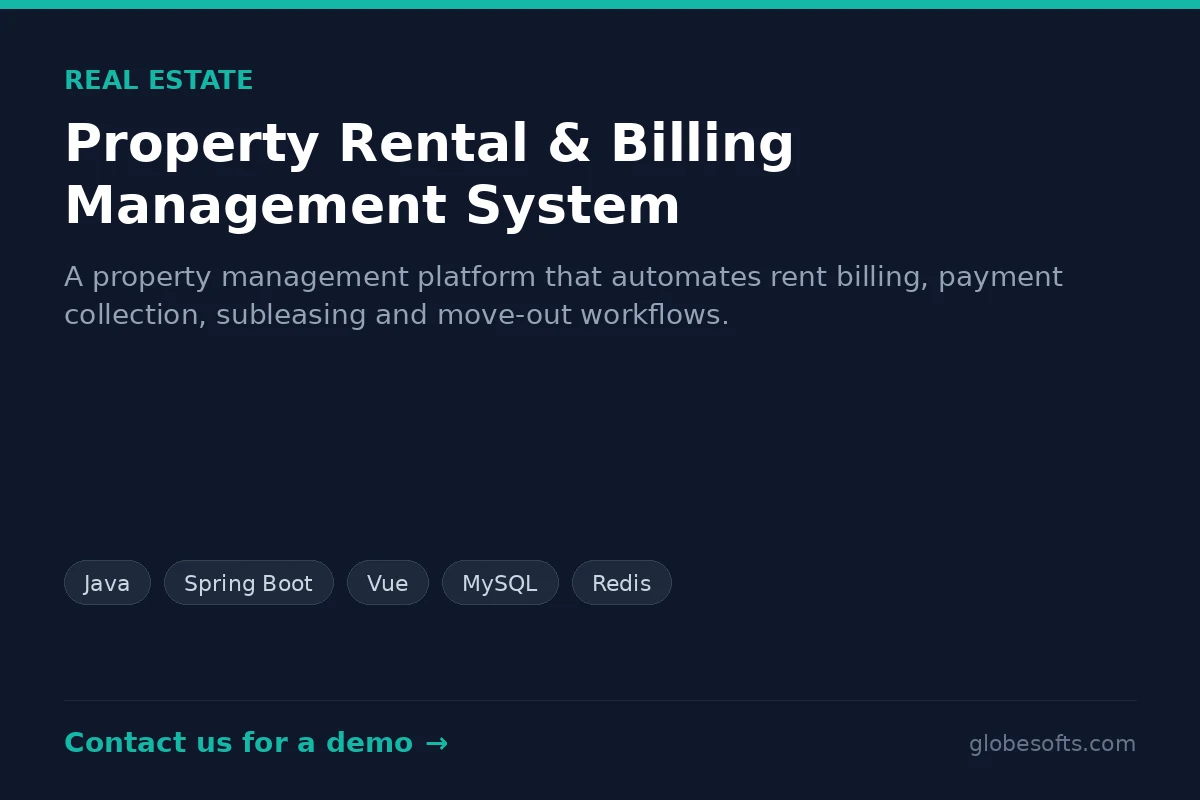 Property Rental & Billing Management System